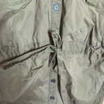 Liz Lange Maternity  for Target Utility Dress Olive Green Size Large Photo 6