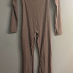68. Quinsen flare jumpsuit size small Brown Photo 0
