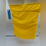 Yonique Halter Tankini Swimsuit Yellow V Photo 6