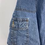 Vintage Y2K Denim Cargo Mini Skort Size 36 Early 2000s Photo 5