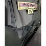 Adrianna Papell Hailey Logan by  One Shoulder Ruffled Lined Dress Periwinkle Purp Photo 2