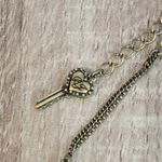 Betsey Johnson Half-Stretch Lips Charm Bracelet and Necklace Photo 3