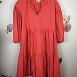 Sundry for Evereve Coral Anywhere Tiered Maxi Dress - Size - 1 (small) Photo 0