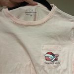 Vineyard Vines  Pink Christmas Whale Print Long Sleeve Top Photo 3