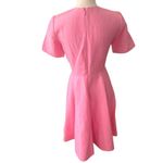 LAFAYETTE 148 NEW YORK Pink Silk & Linen Midi Dress 4 Pink Photo 2