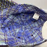 Donna Sharp Baseball Cap patchwork blue paisley print Photo 8