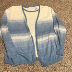 Alfred Dunner Ombre Cardigan Button Front Knit Sweater XL Photo 0