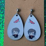 Harry Potter  Dangle Pierced Earrings, New Photo 0