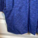 J.Jill Linen Blend Open Front Cardi Dark Blue Beach Size XL EUC #0463-AZ Photo 2