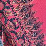 Free People  pick me up tee oversized Asymmetrical top red size medium Photo 10