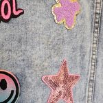 Denim Jacket for Football Mom with Football Photo 15