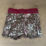 Lululemon What The Sport Short Floral Sport Tranquil Blue Dashing Purple Sz 6 Photo 9