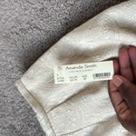 Amanda Smith  Cream Paisely Blazer & Skirt Set SIZE 8P Photo 8