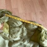 MISS CIRCLE Sirene Olive Pleated‎ Off Shoulder Balloon
Sleeves Dress Size Small Green Photo 7