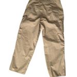 Tory Burch Twill Patched Carpenter Utility Pants | Khaki Tan | 29 Photo 3