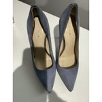 Coach  Harlee Pumps in Porcelain Blue Nubuck‎ Suede Size 6 B Photo 1