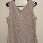 New York & Company Tan Fitted Sleeveless Tank Top Size L Photo 7