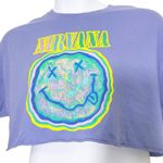 Nirvana  Cropped Band Tee size‎ XL Photo 3