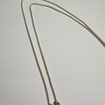 Kendra Scott Arlet Pendant Necklace Gold Tone Brown / Black Glass With Charms Photo 8