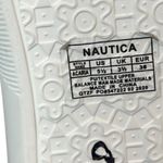 Nautica Women Blue White Red Stripes Acaria Platform Sandals Size 5.5 Photo 6