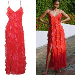 Anthropologie NWOT-  Hutch Claira dress size S- Coral Photo 2