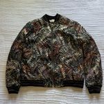 Ba&sh  Santiago Metallic Jacquard Bomber Jacket Photo 6