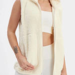 Girlfriend Collective  Womens Cream Fleece Vest 5XL Photo 0