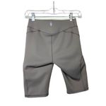 Free People  Movement Biker Shorts Gray Size XS Pockets‎ Athletic Bike Workout Photo 1