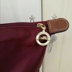 Longchamp New Le Pliage Nylon Tote Handbag Wine Large Photo 5