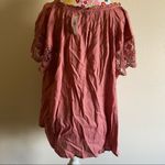 Old Navy Relaxed Tie-Neck Crochet-Lace Sleeve Blouse Photo 3