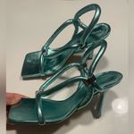 Bottega Veneta  Stretch Slingback Sandals in Blue Lagoon Photo 6