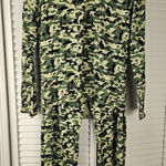 Leveret Womens Green Camo‎ Pajamas Medium Photo 0