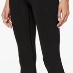 Lululemon Black Wunder Under Leggings Photo 0