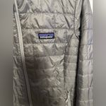 Patagonia Silver Quilted Puffer Jacket Photo 7