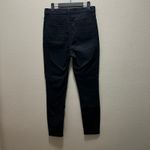 J.Crew 10" High Rise Skinny Black Denim Super Skinny Matte Jeans Size 29 Photo 3
