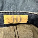 We The Free  Denim Cross Snap Wrap Skirt Size 10 Photo 3