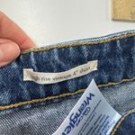 Wrangler Shorts Womens Size 10 30W Blue Denim High Rise Vintage 4 inch Raw Hem Photo 3