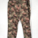 Lands' End Women's Tie Dye High-Rise Slim Flat Front Leggings Multicolor Size 1X Photo 0