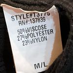 Dreamers Black  V-neck button-up sweater  Photo 6