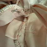 Donna Ricco Vintage Baby Pink Beaded Gown Photo 13