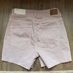 American Eagle Outfitters Light Pink Super High Rise Stretchy Flare Shorts Photo 7