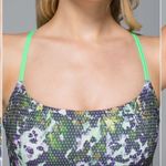 Lululemon Dancing Warrior Tank in Floral Sport White Multi / Pistachio Photo 2