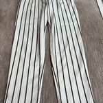 Forever 21 Black And White Striped Pants Photo 0