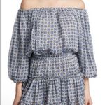 MISA Los Angeles π Zonia Off Shoulder Chiffon Mini Dress BRAND NEW. Photo 3