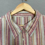 Striped Shirt Button Photo 14