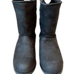 Abeo Pro Burlington Oiled Leather Shearling Boot Black Size 7.5 Photo 12