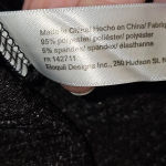 Eloquii NWT ‎ Womens Black Ribbled Mock Neck Top 14 16 Photo 4