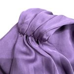 Delfi Pleated Solie Dress in Purple, Size L Purple Size L Photo 6