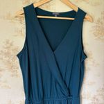 Lilla P blue Pima cotton sleeveless tank top mini dress minimalist size XL Photo 3