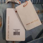 Skies Are Blue Denim Paperbag Shorts Size SMALL New NWT Photo 10